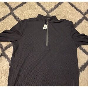 Large Grey Johnnie-O NWT 1/4 Zip Quarter Zip